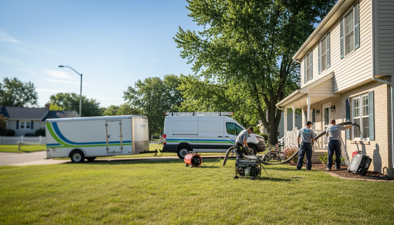 Flooded Basement Restoration And Cleanup With Repair in Chippewa Bay, NY near me